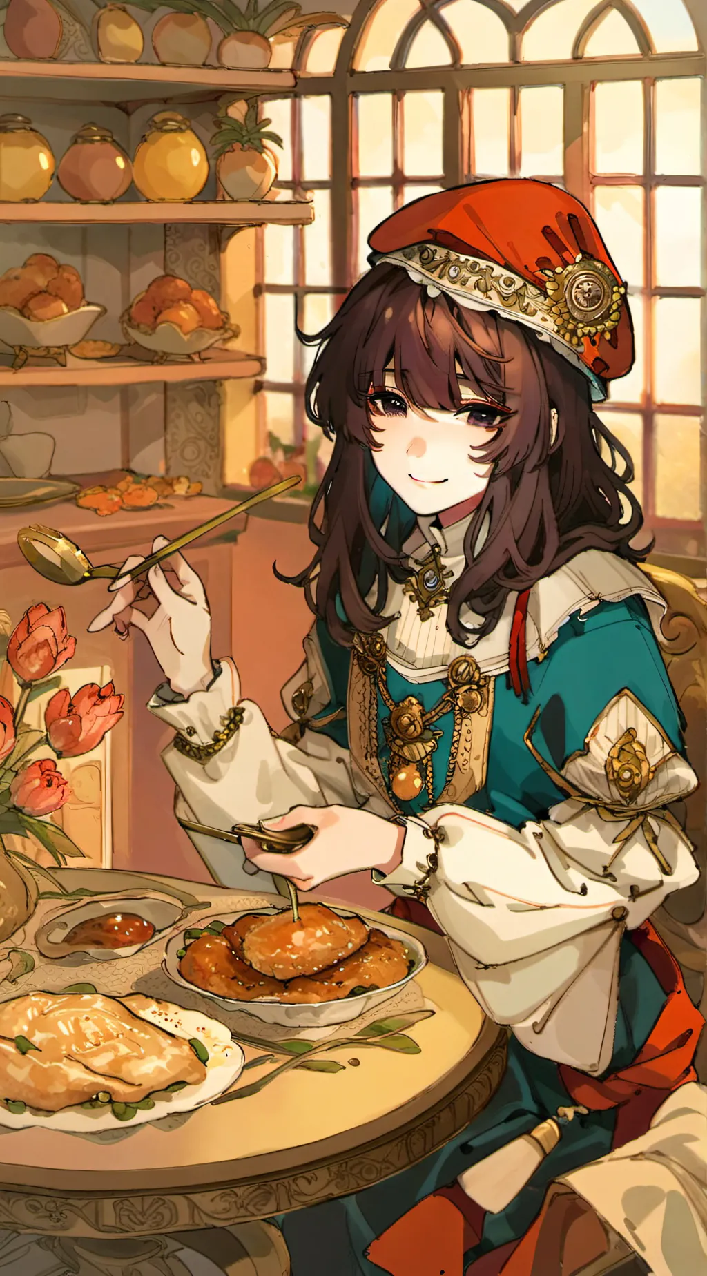 ai character: 𝓛𝓲𝓷𝓷 background