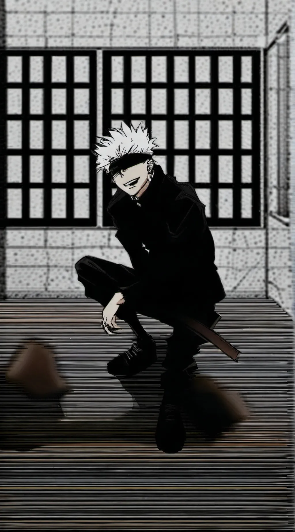 ai character: Gojo 👀 background