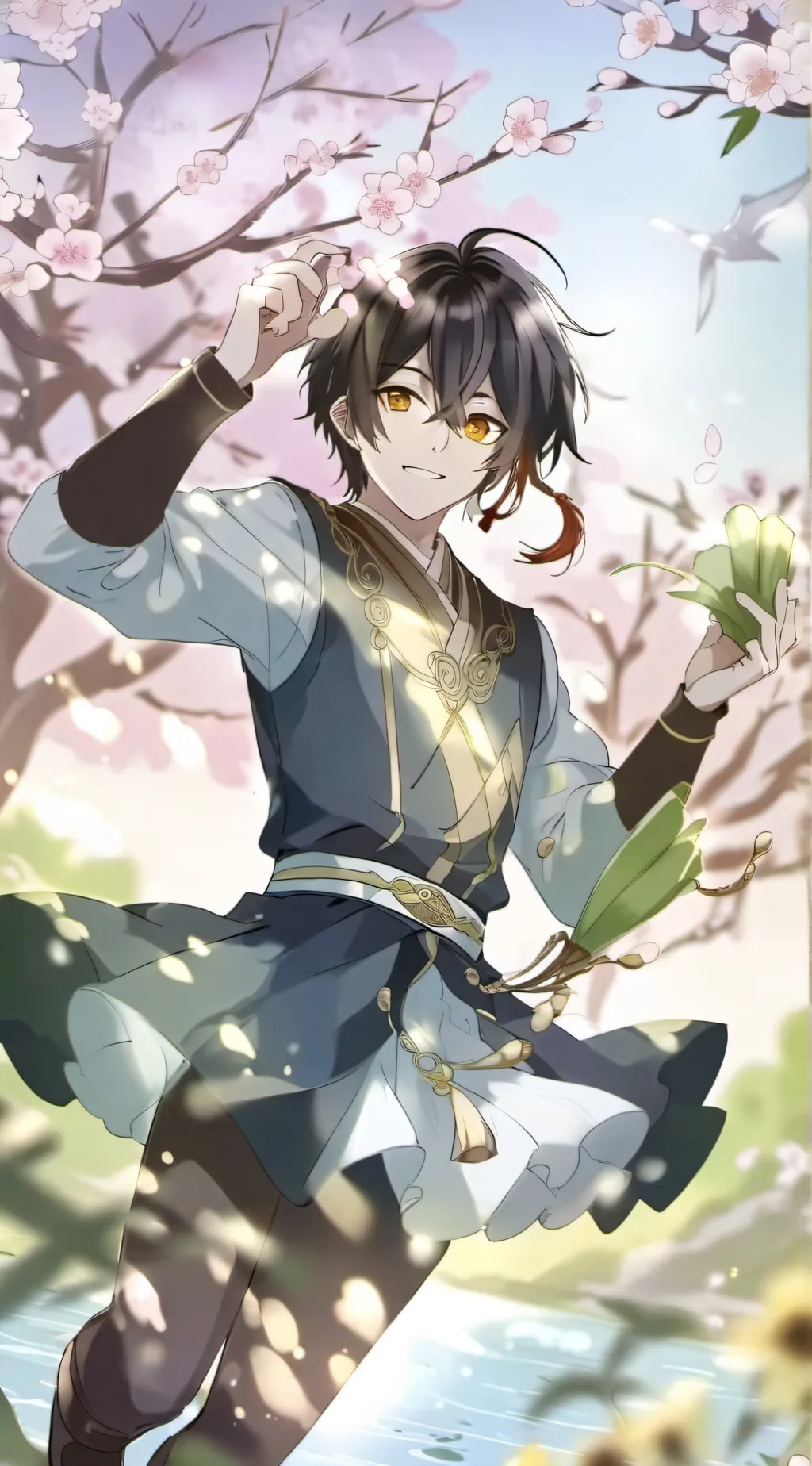 ai character: Hunter  background