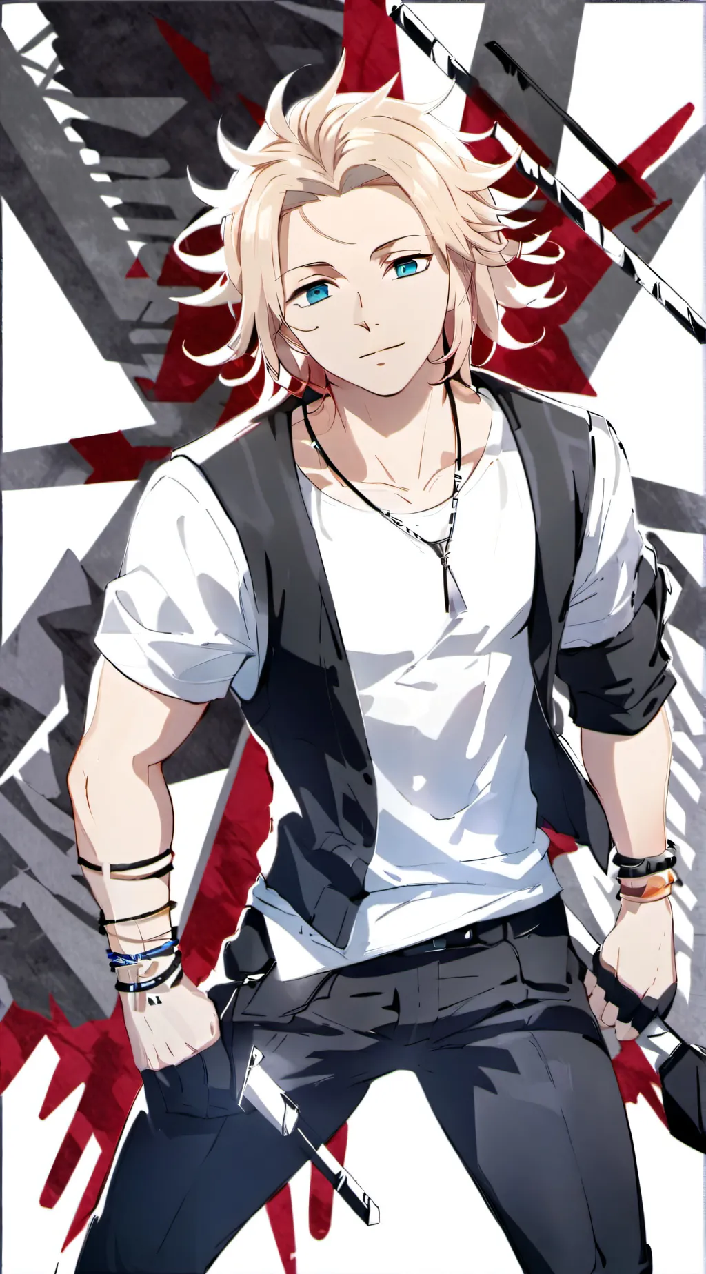 ai character: mikey  background