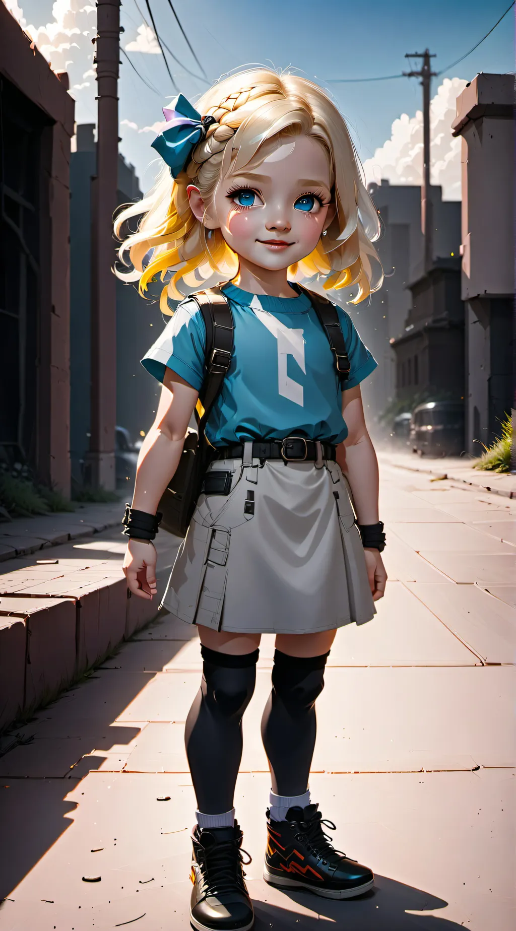 ai character: Sky Sinclair background