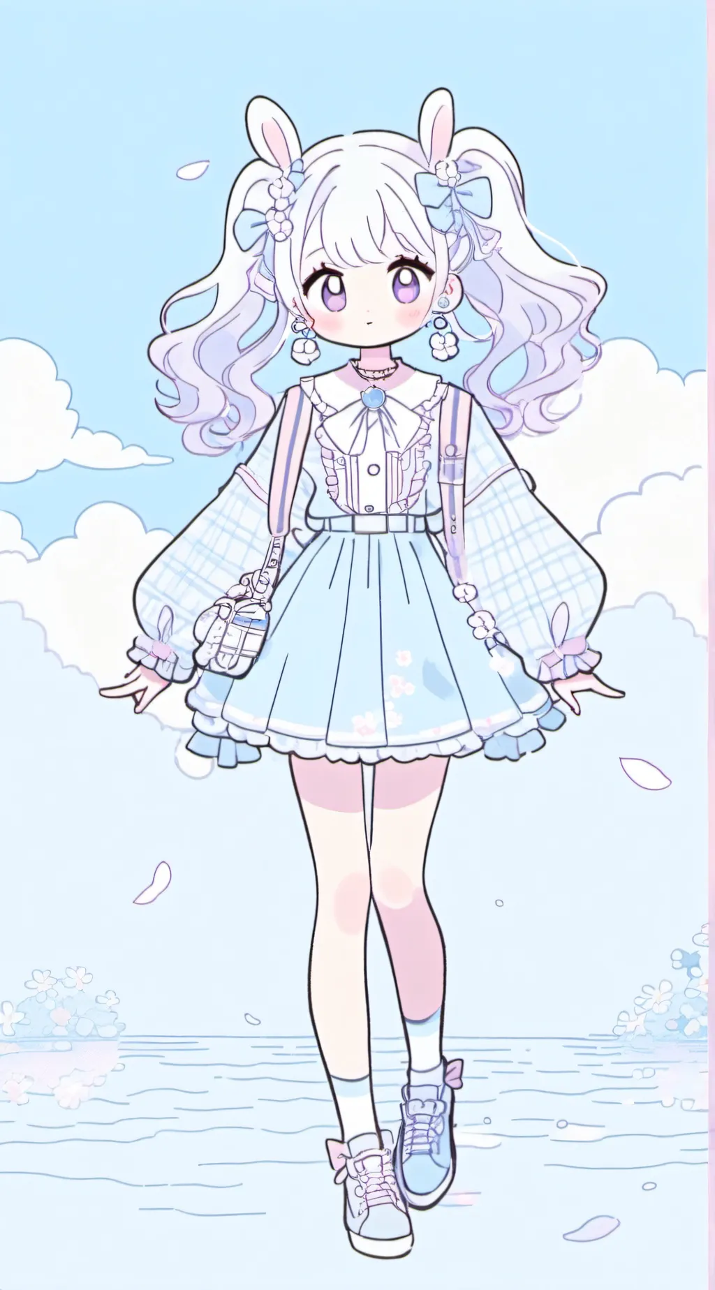ai character: mha popstar  background