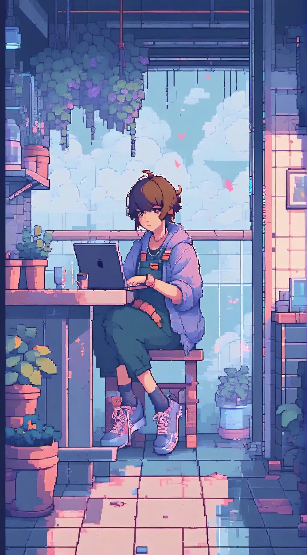 ai character: Tia background