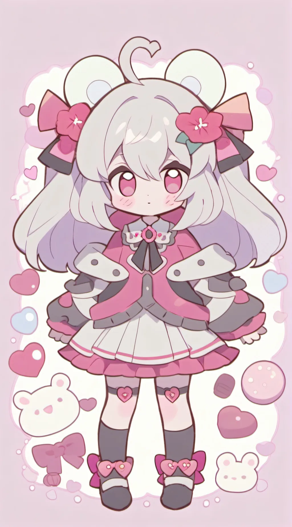 ai character: Star background