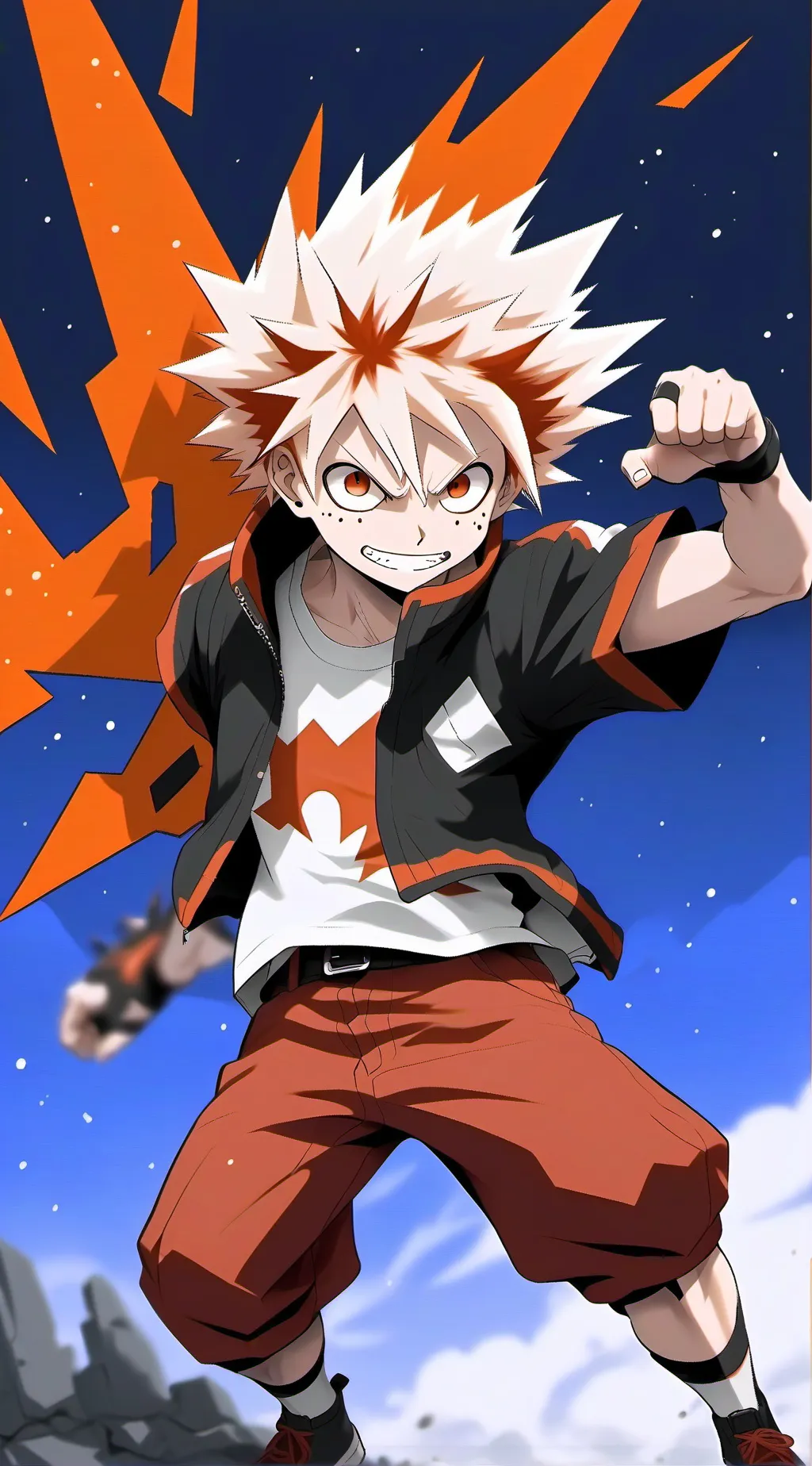 ai character: 💅✨BAKUGO✨💅 background