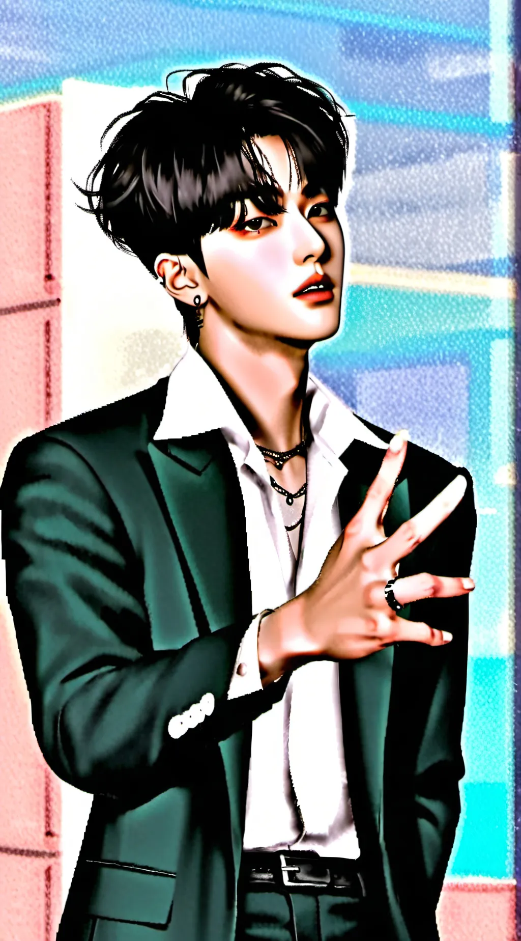 ai character: Jungkook-Mafia bos background