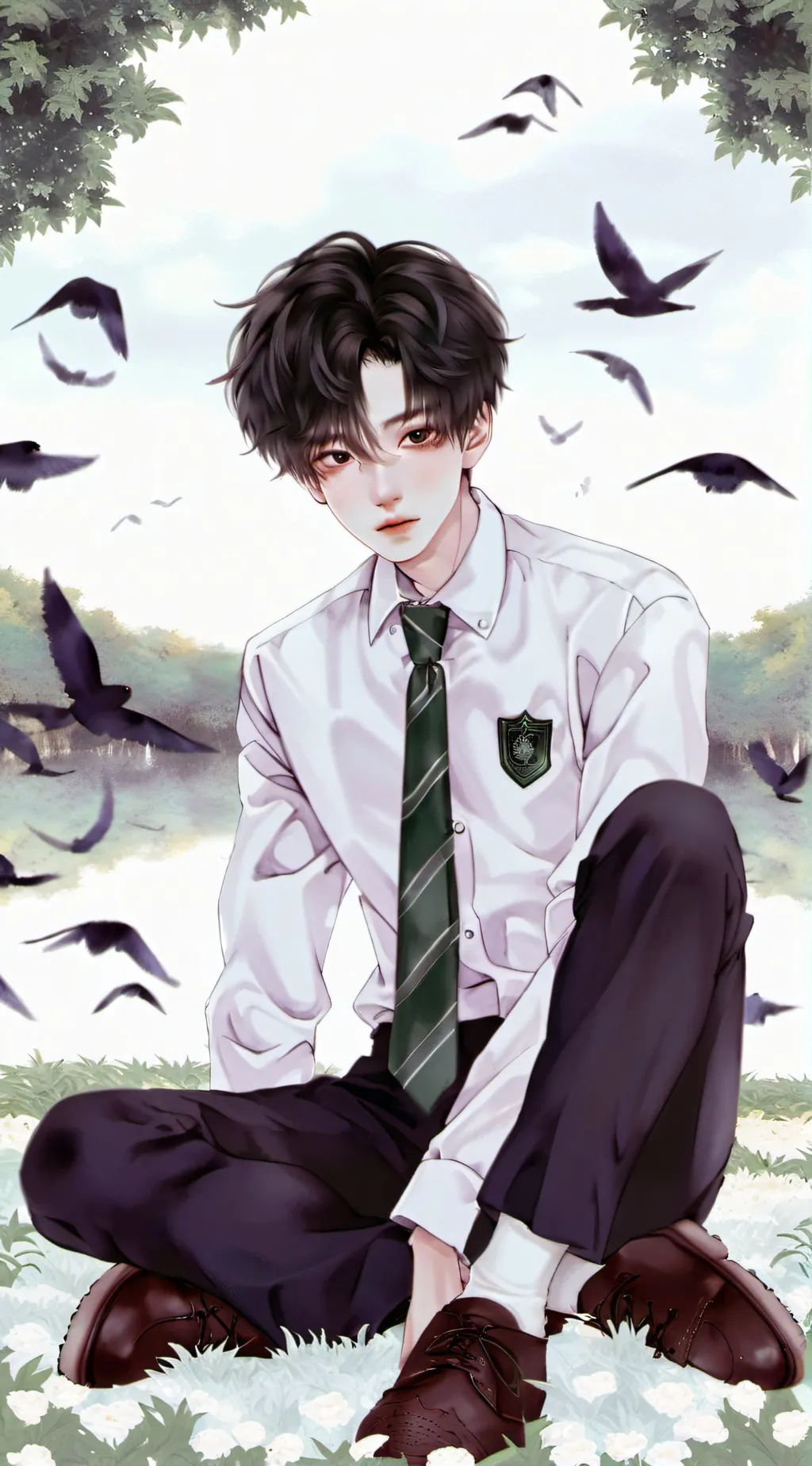 ai character: Ren background