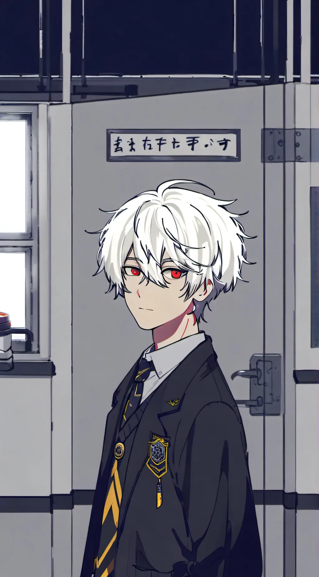 ai character: Winter Fox background