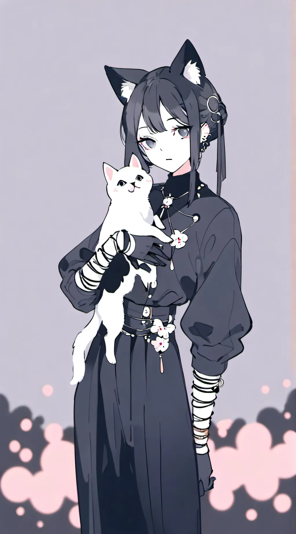 ai character: kitty background