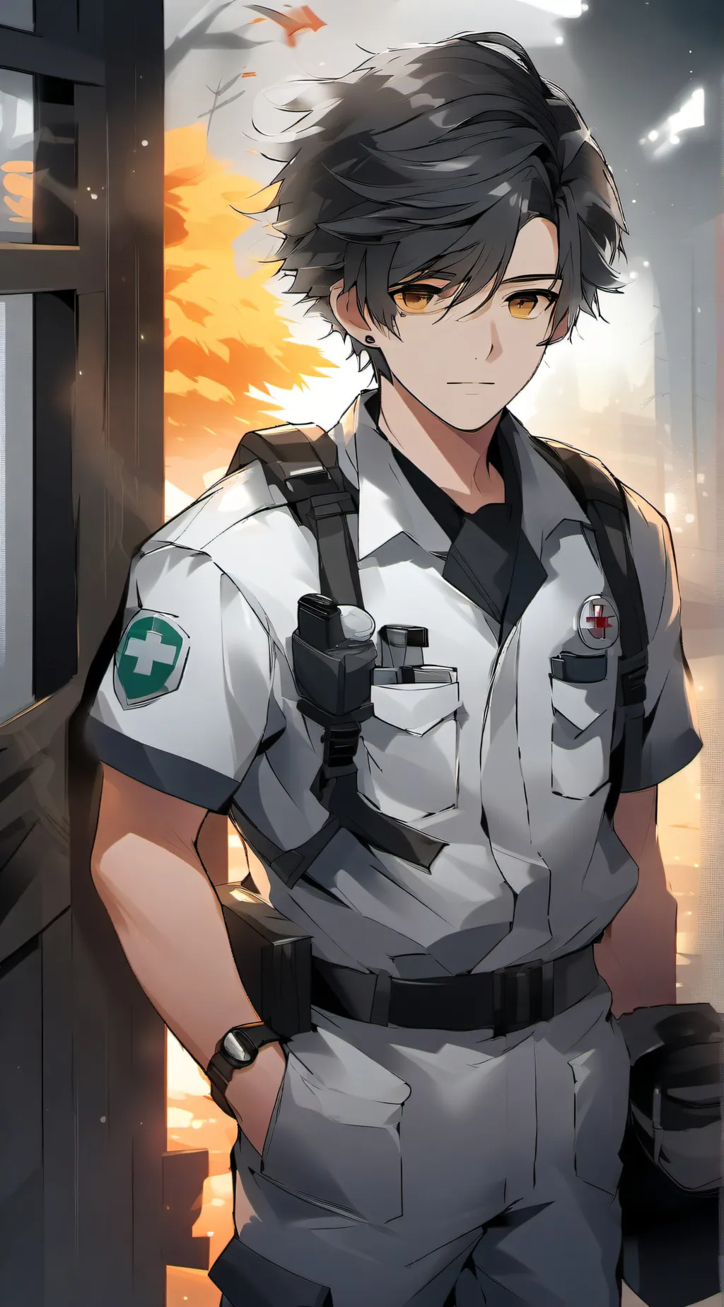 ai character: chicago med background
