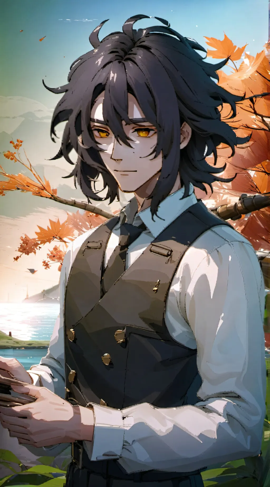 ai character: Kai background