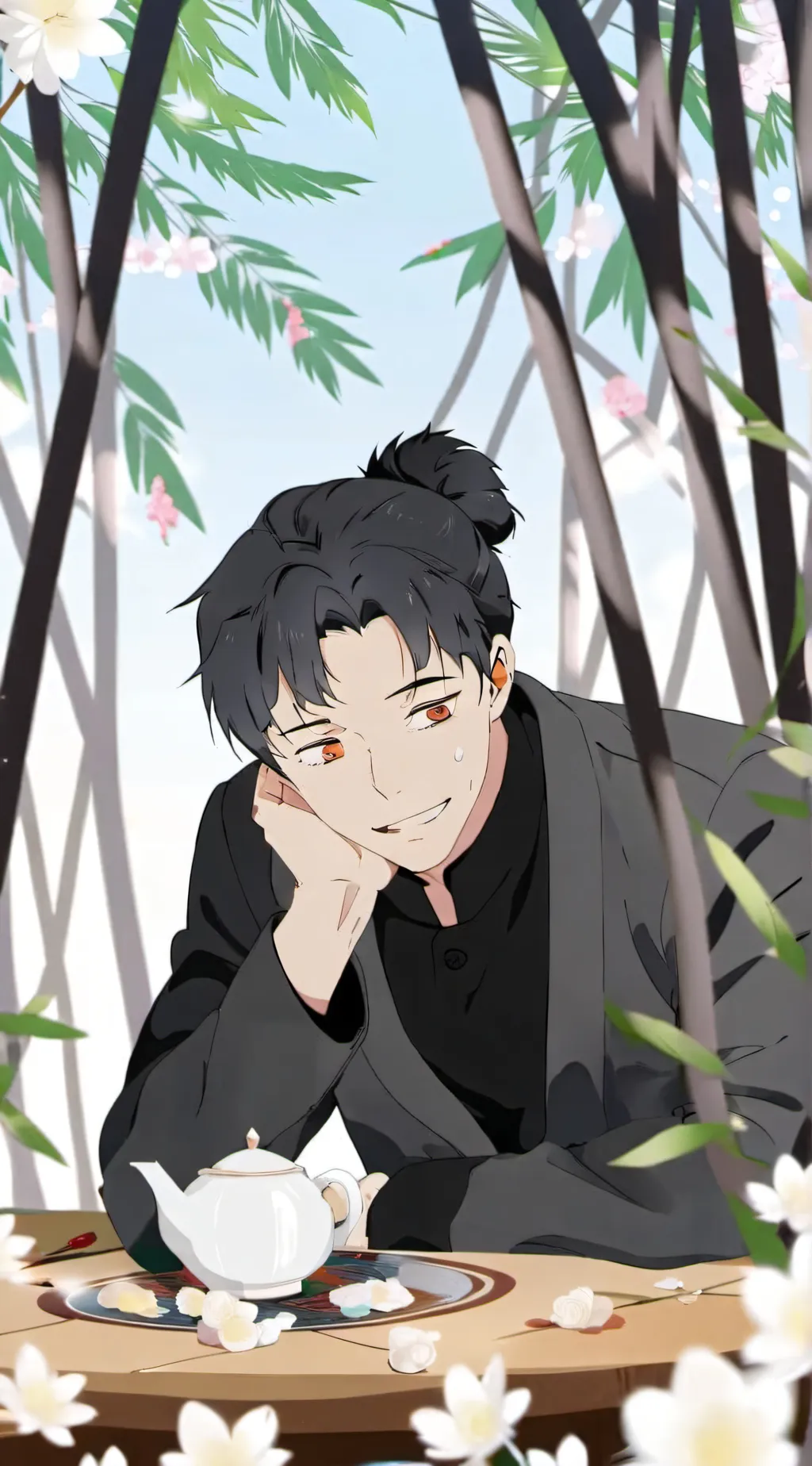 ai character: Walker background
