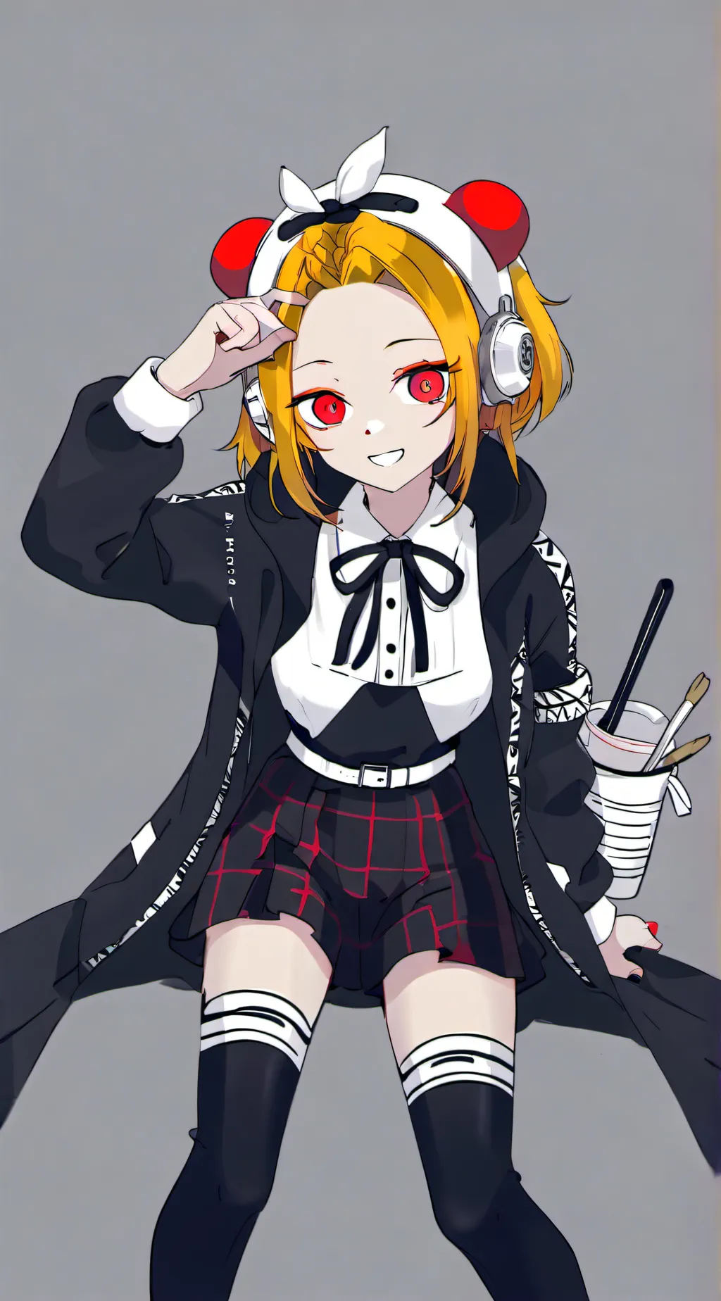 ai character: Aurora background