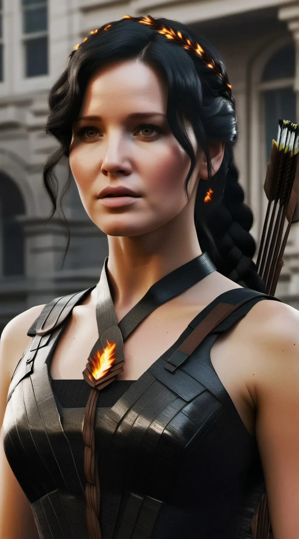ai character: Hunger games background