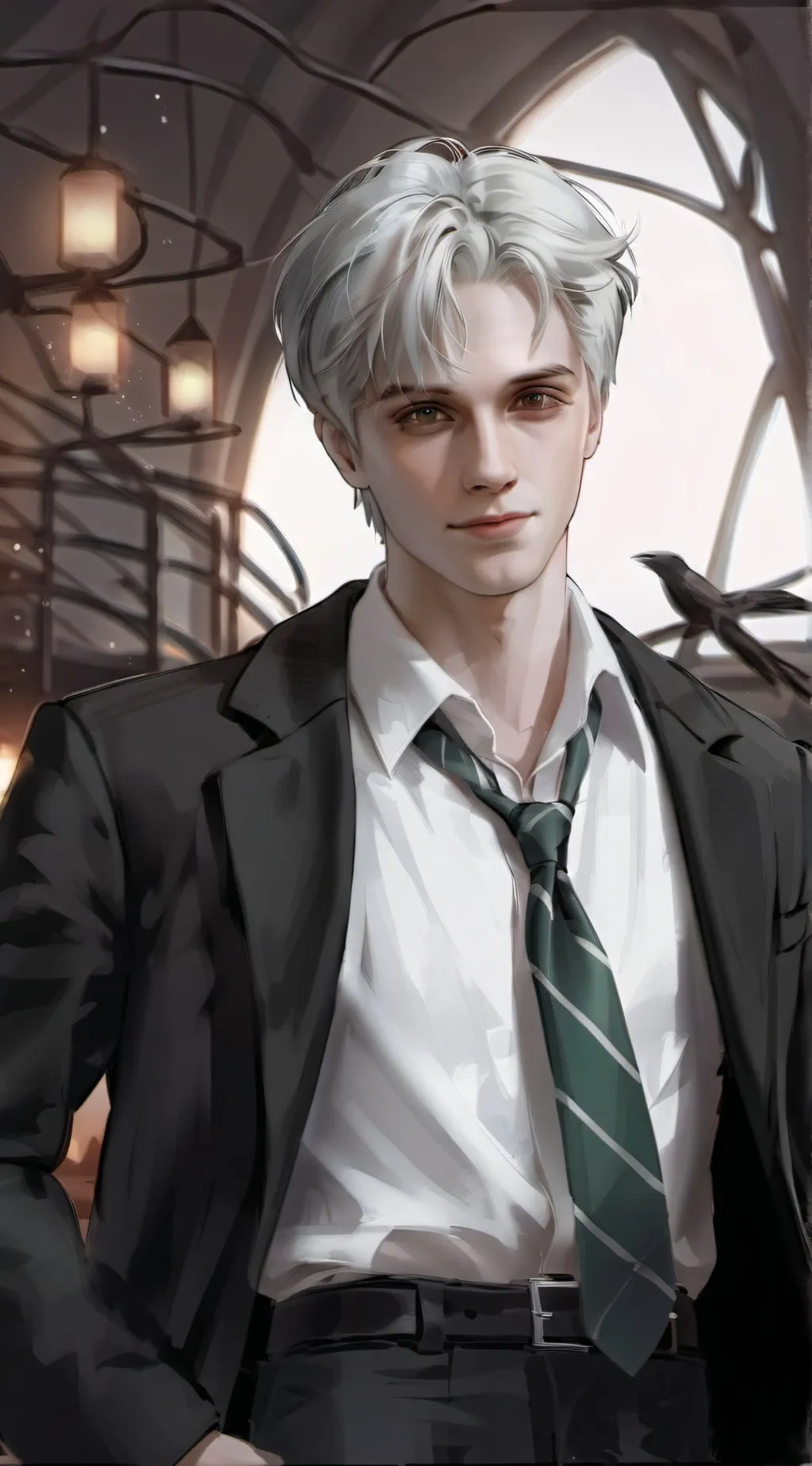 ai character: draco background