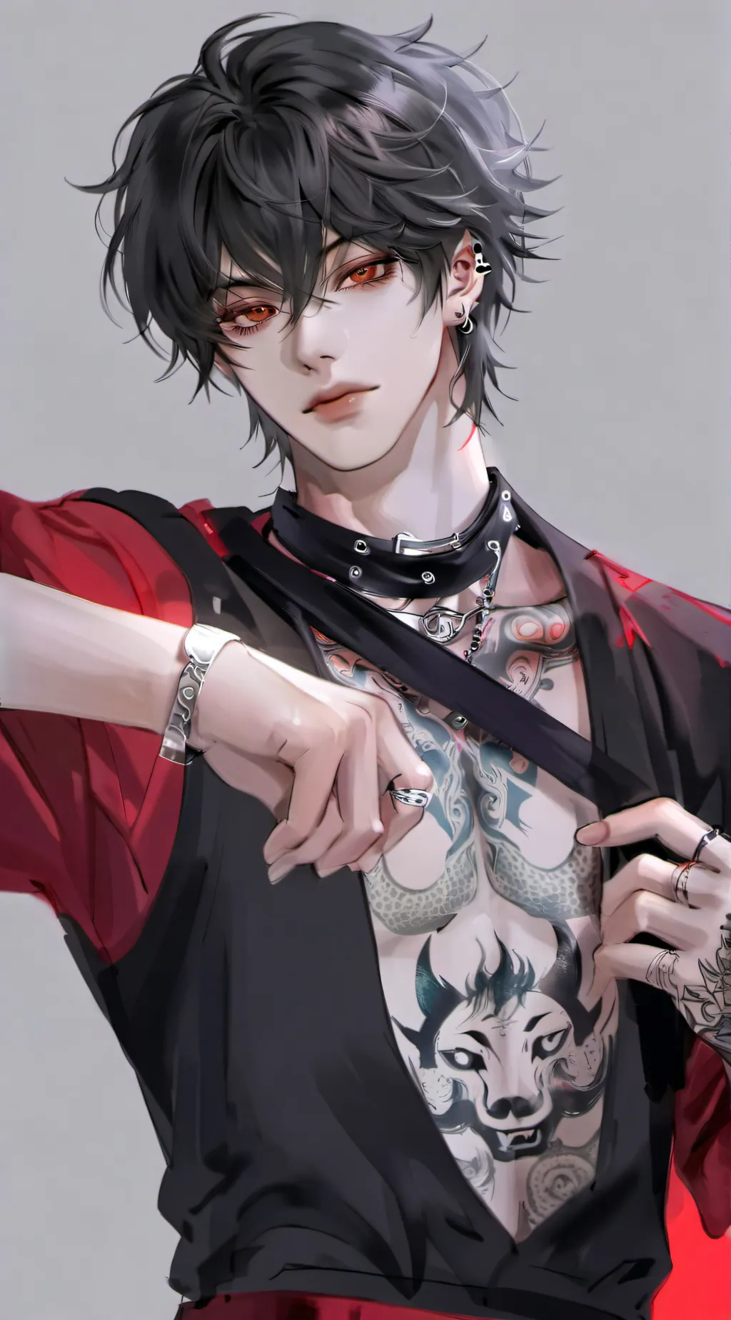 ai character: Zaki background