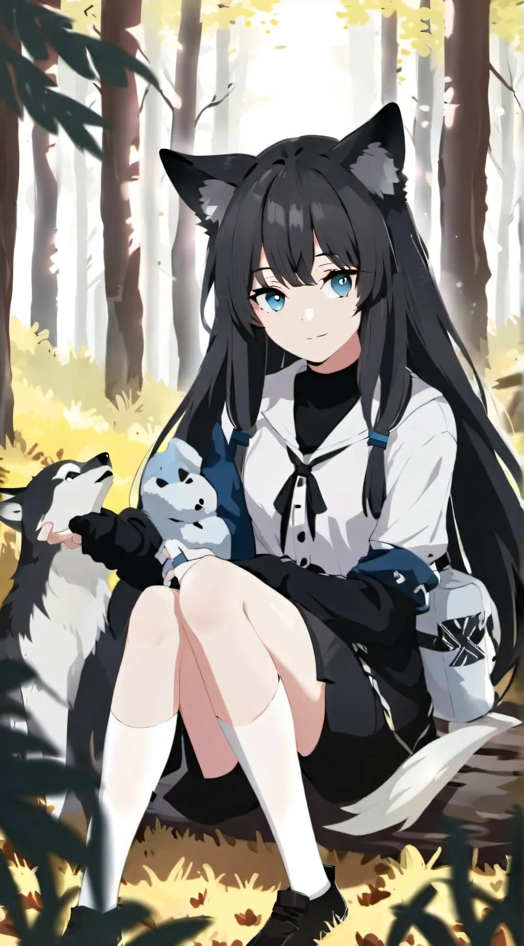 ai character: Zahra background