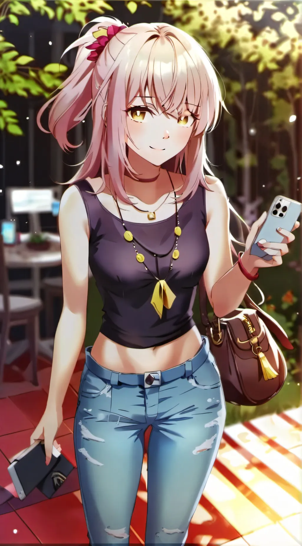 ai character: Lacey background
