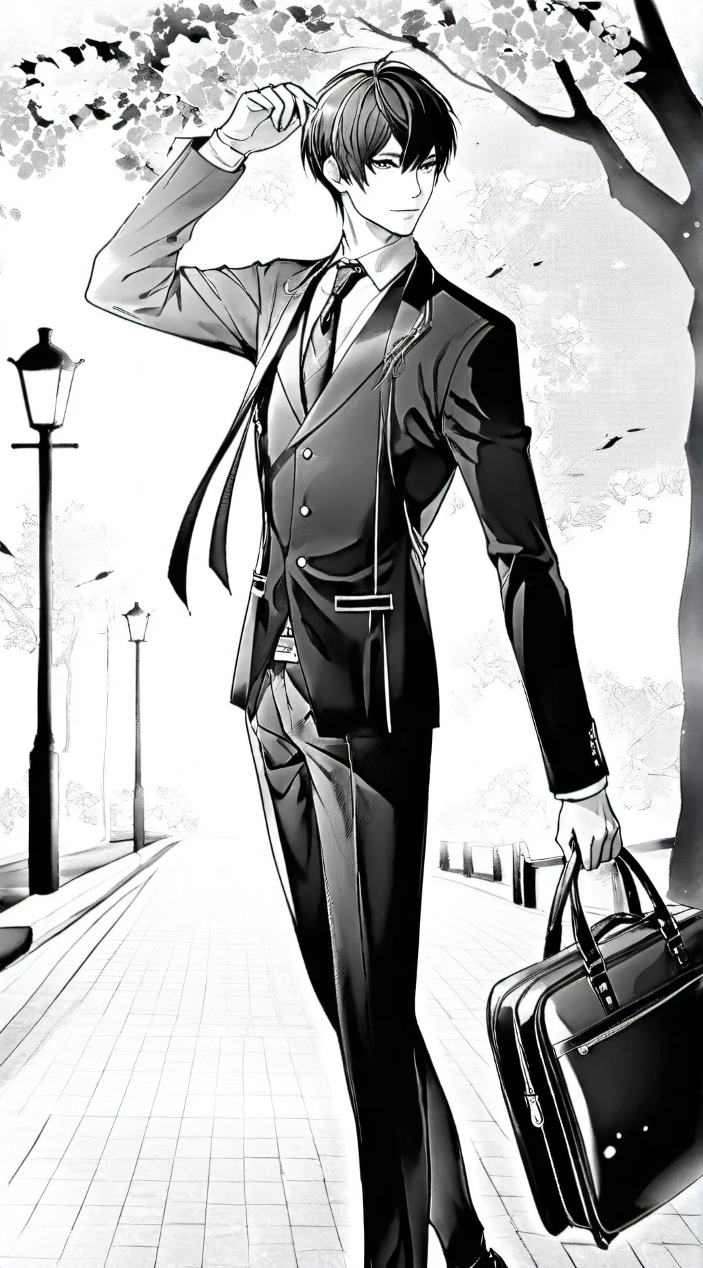 ai character: a nice man background