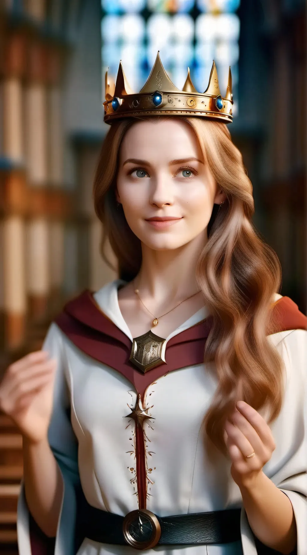 ai character: Hogwarts  background