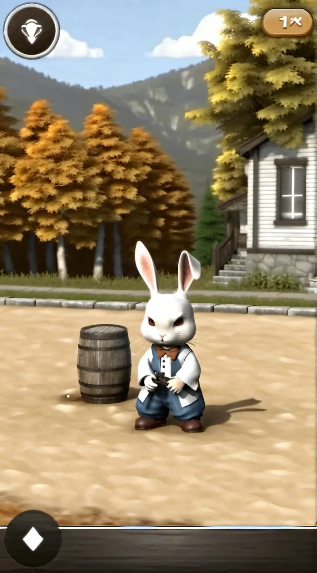 ai character: Rabbids Invasion  background