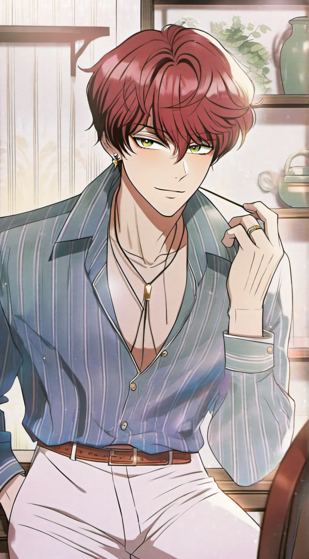 ai character: mike  background