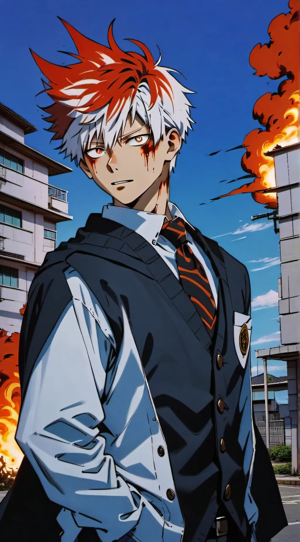 ai character: todoroki background