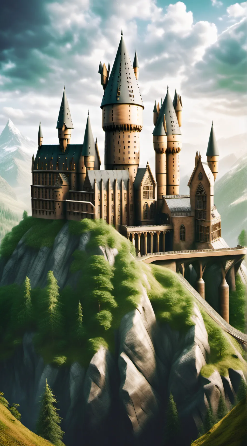ai character: hogwarts  background