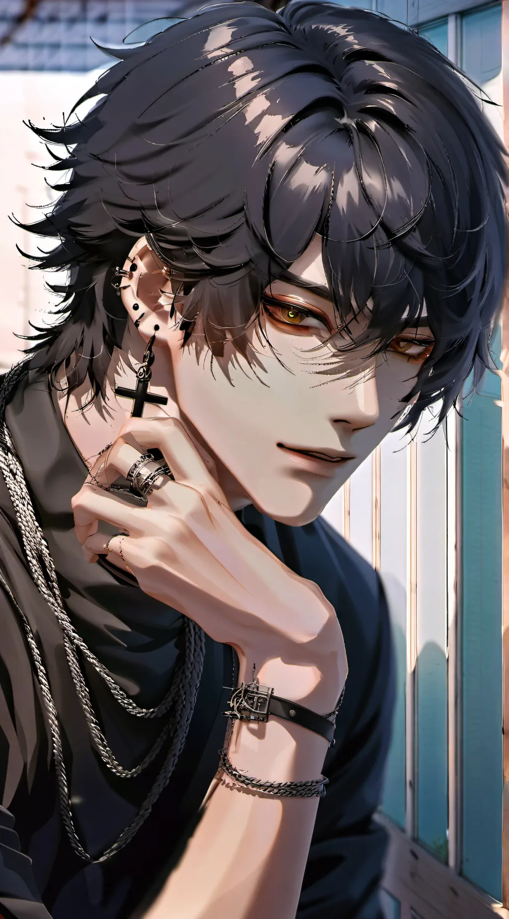 ai character: Kevin (vin) background