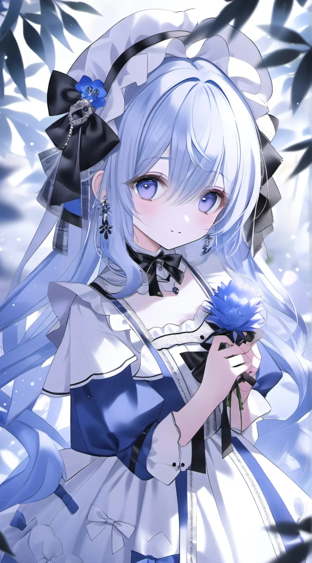 ai character: 幼嫩 background