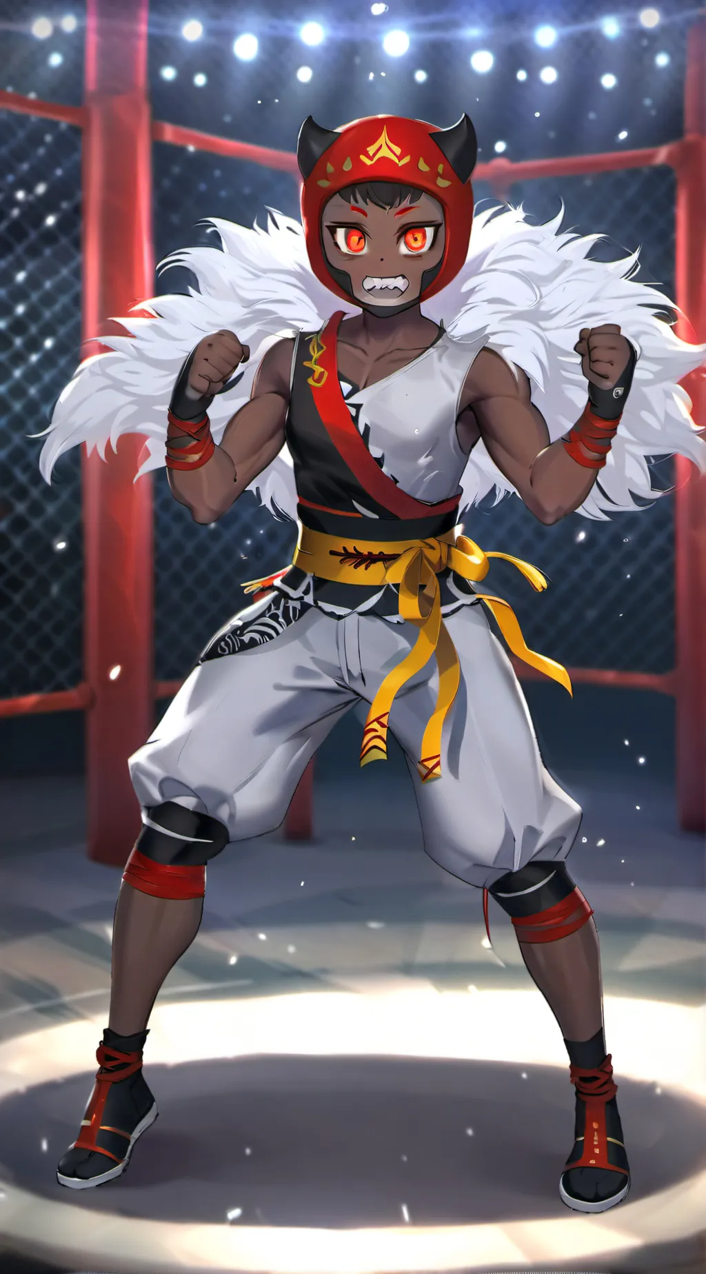 ai character: Huang Phyoe  background
