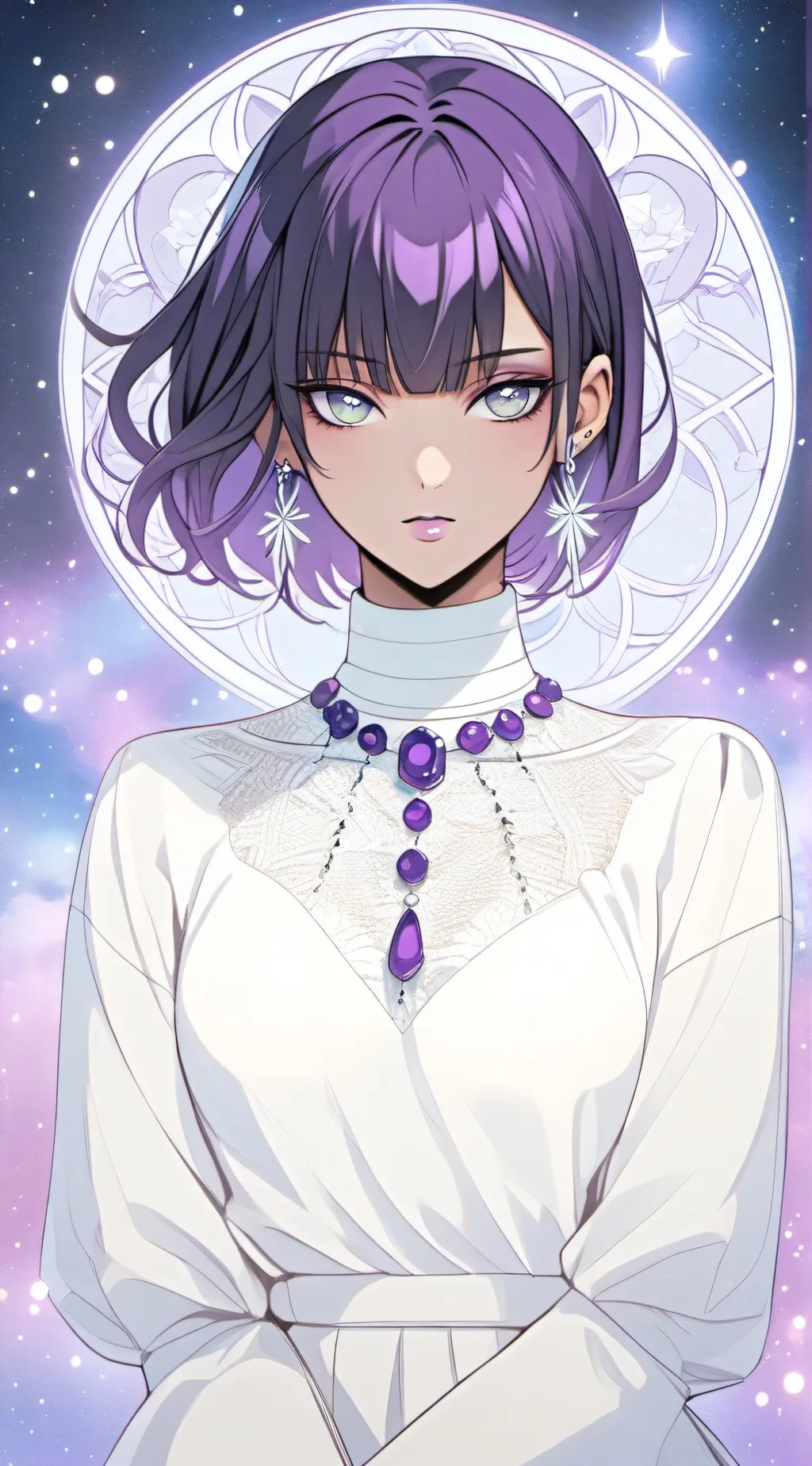 ai character: Esmeralda background