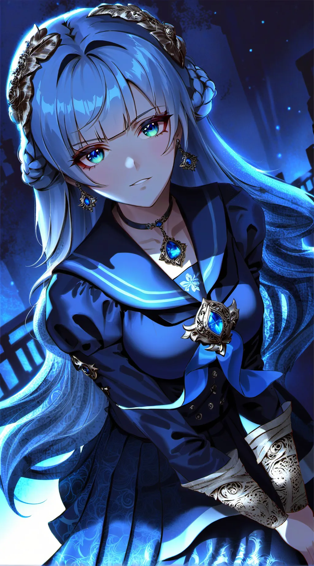 ai character: Aria background