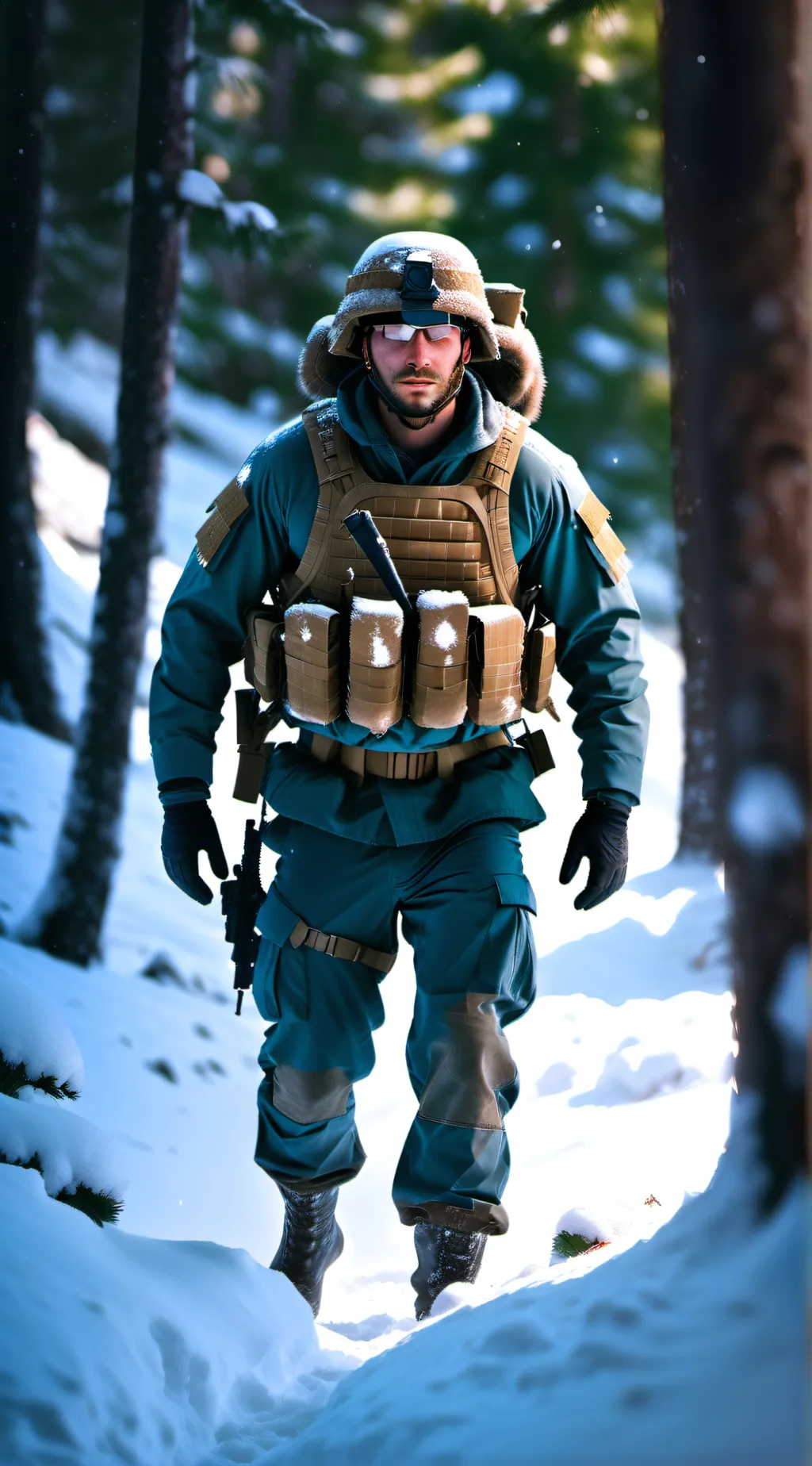 ai character: Soldier  background