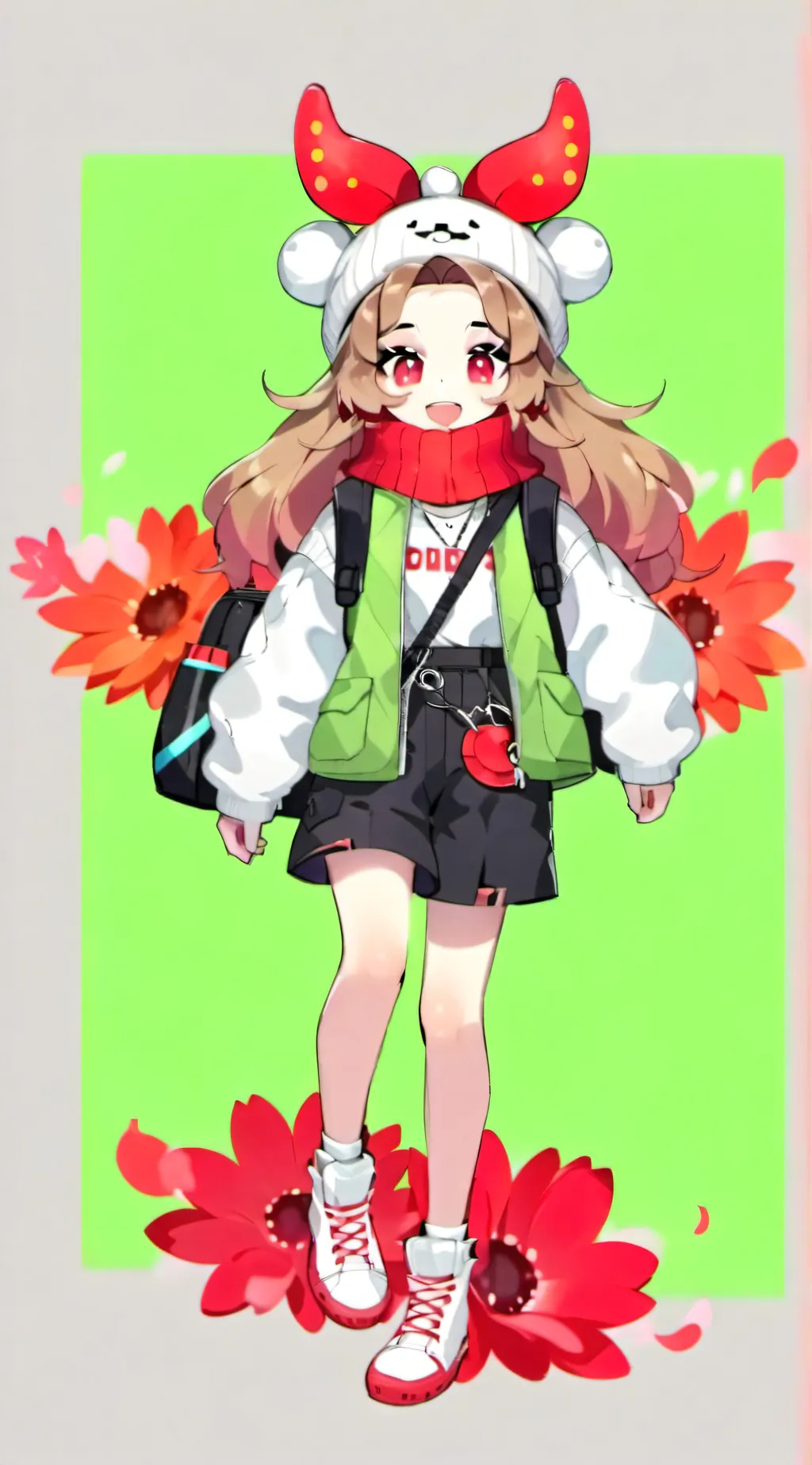ai character: Ibella roadtrip~ background
