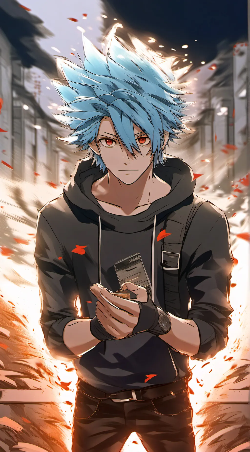 ai character: MHA Genderbend background