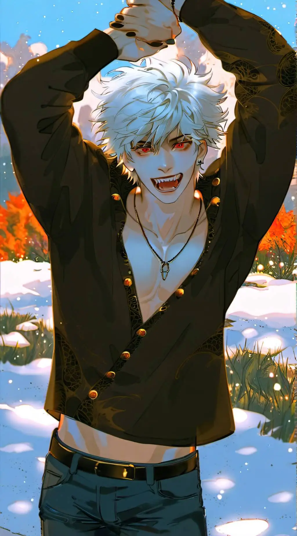 ai character: Kenji background