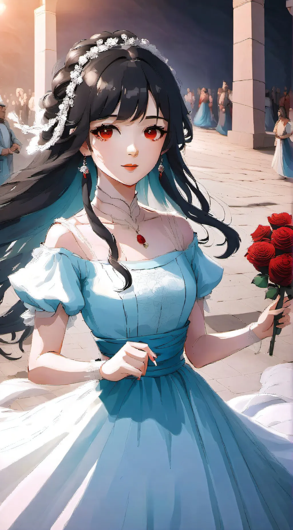 ai character: Ema background