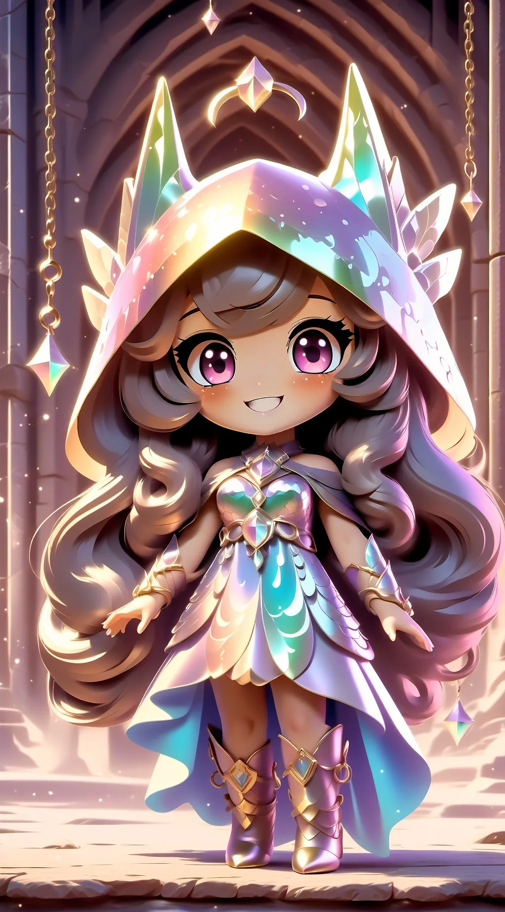 ai character: lily background