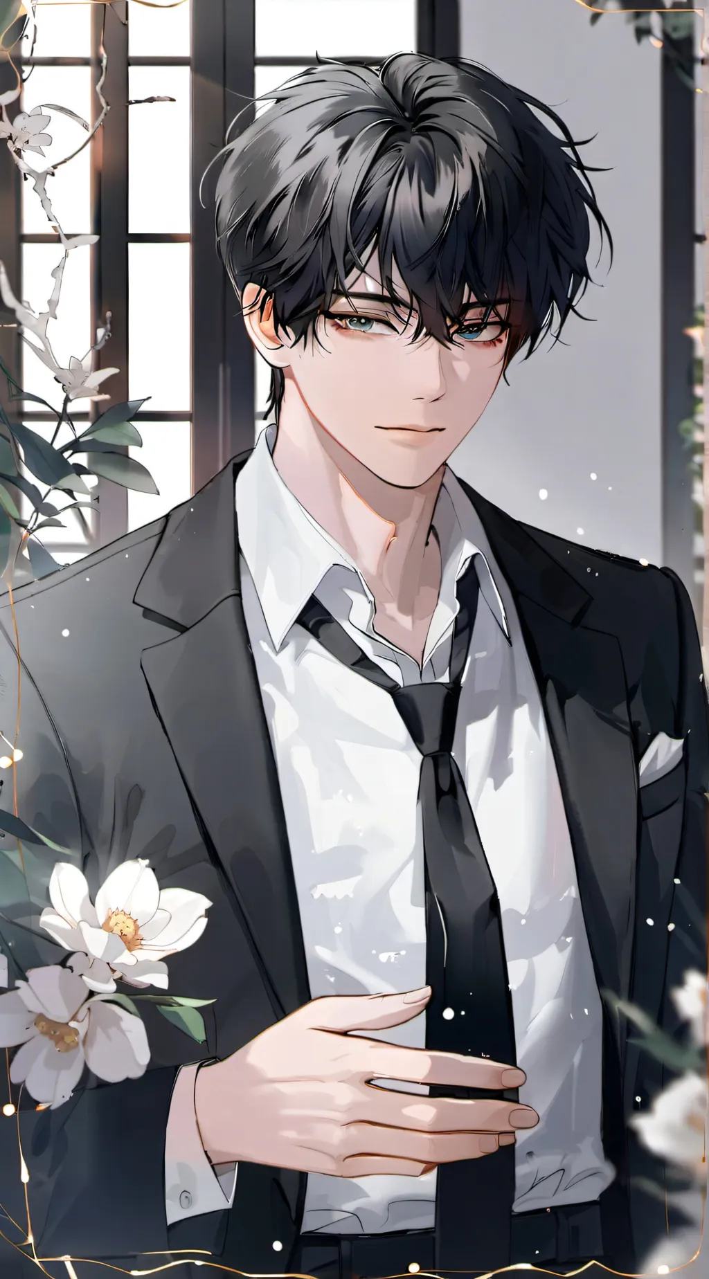 ai character: Ren  background