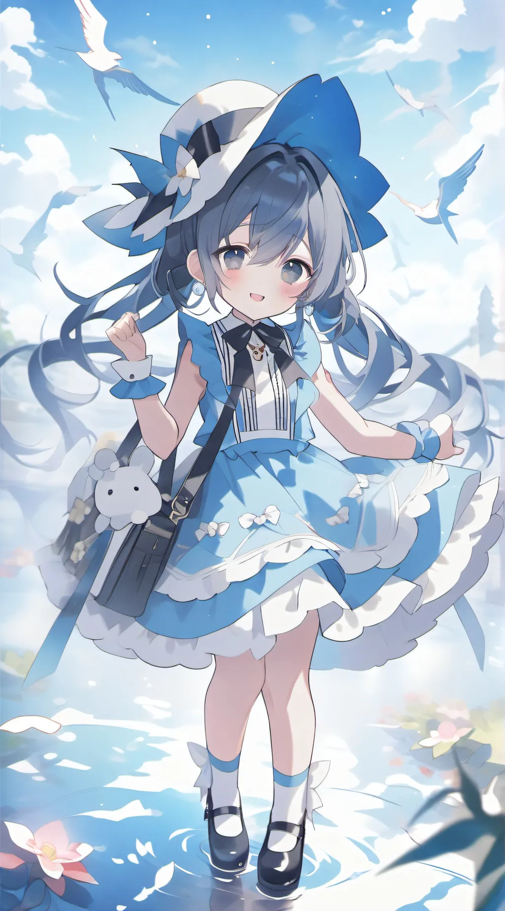 ai character: mitsuri  background