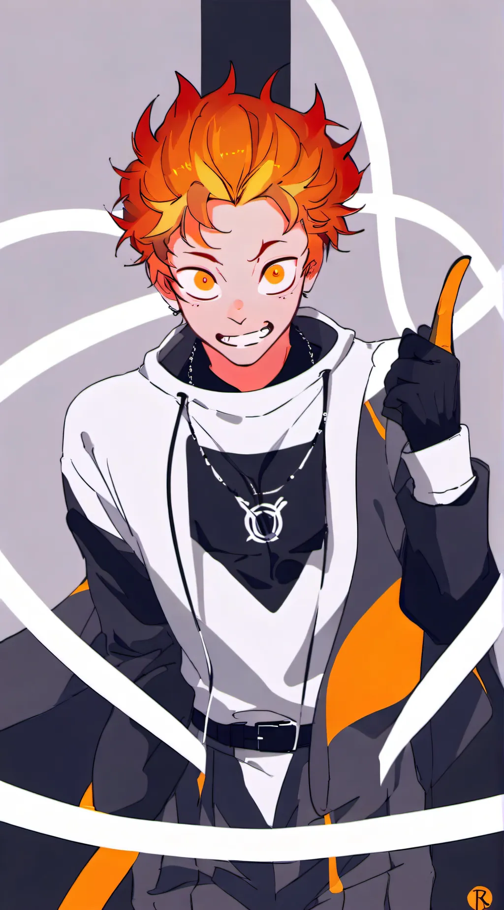 ai character: Demon bf background