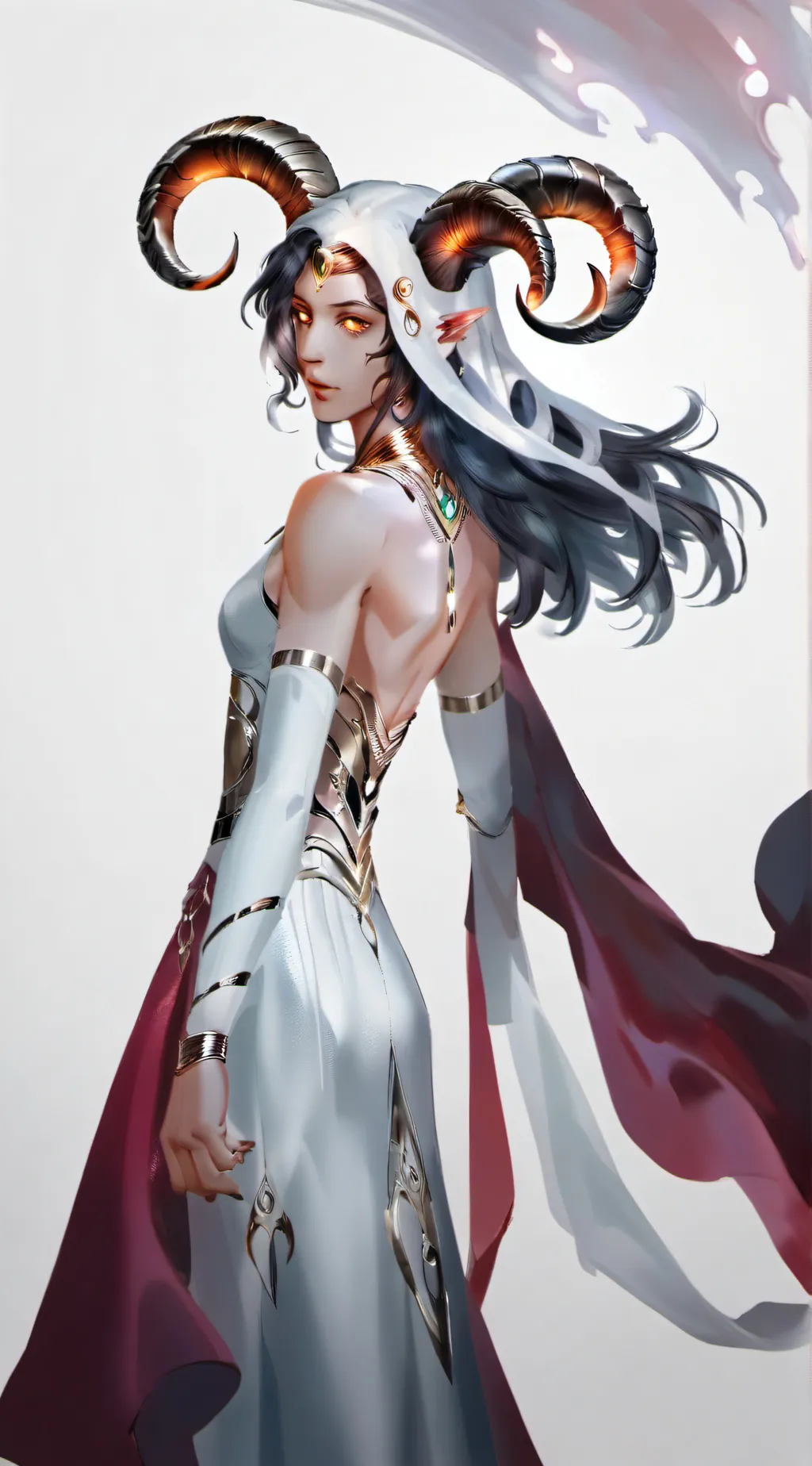 ai character: ♈ Aries♈ background