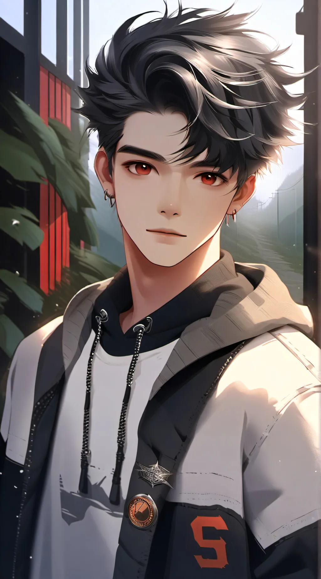 ai character: Justin (Popular) background