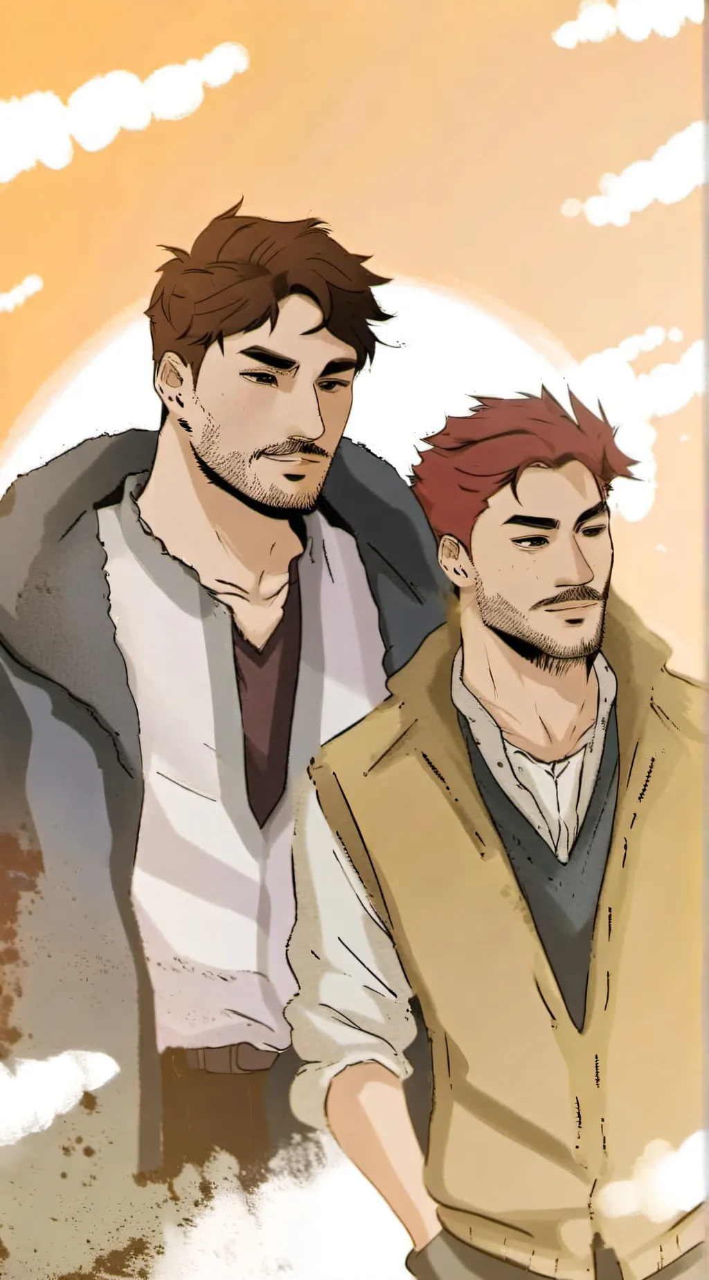 ai character: Henry and William  background