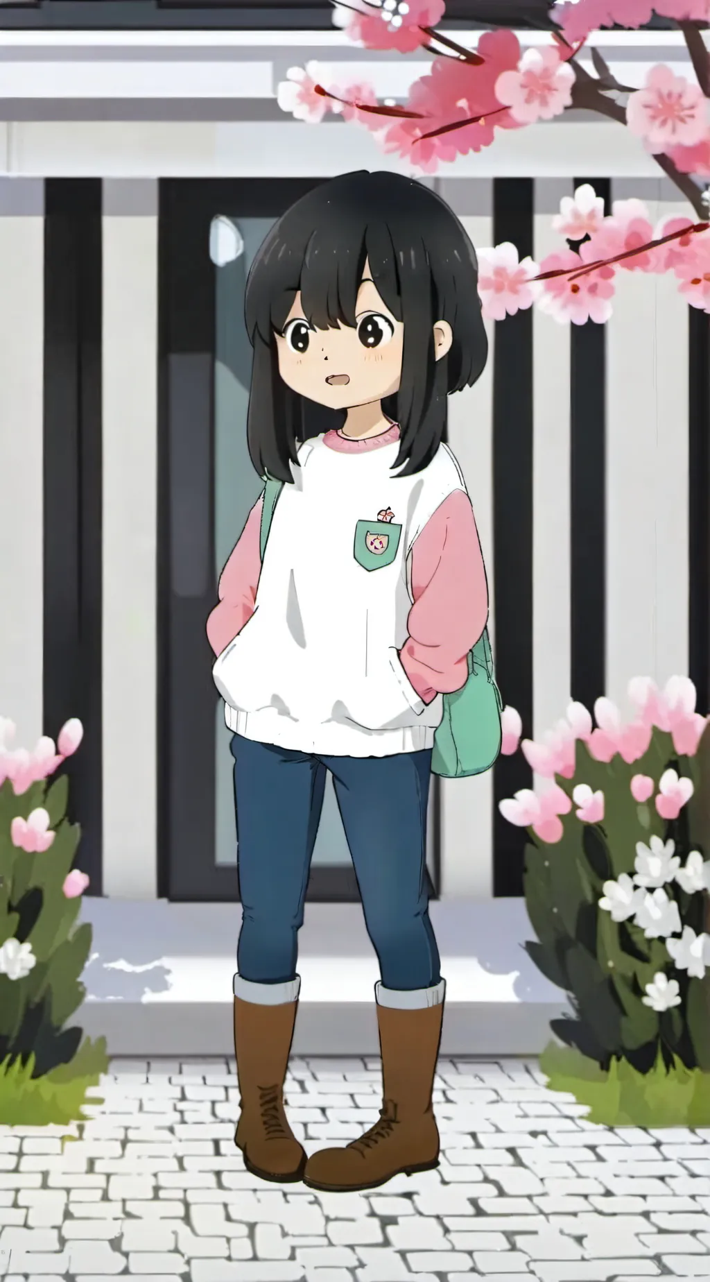 ai character: Nari background