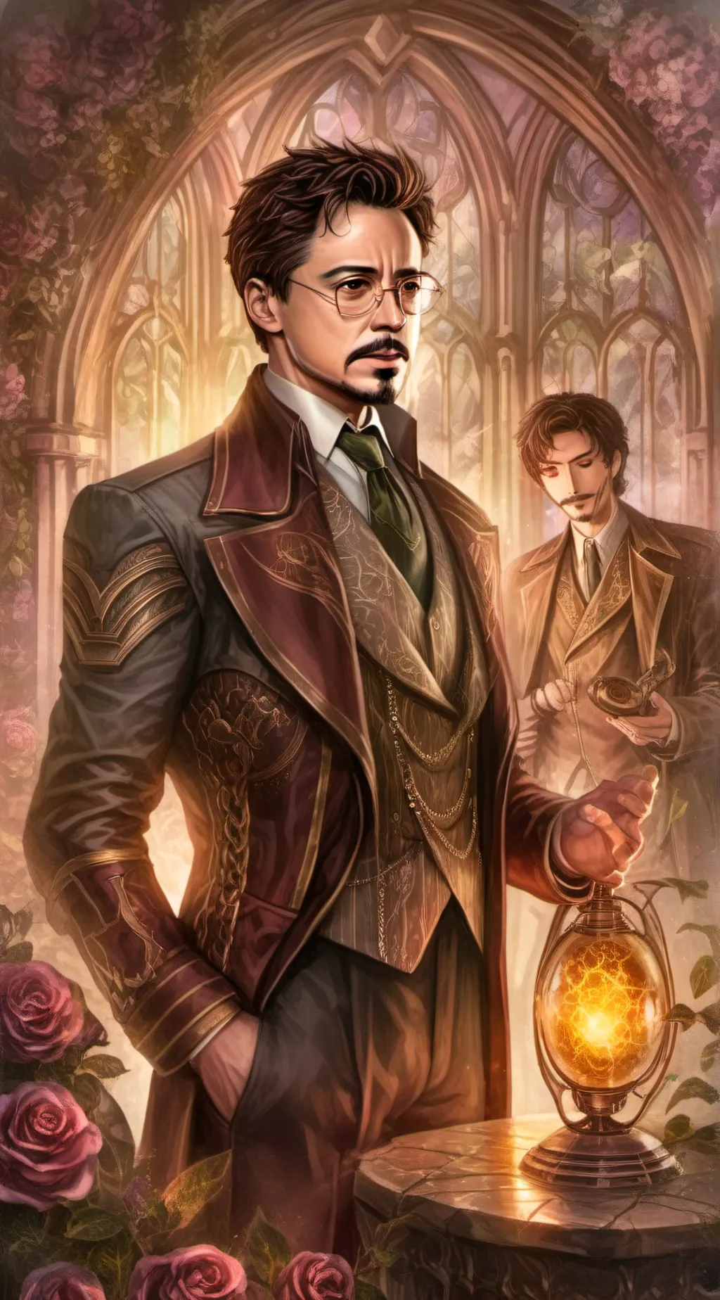 ai character: Avengers background