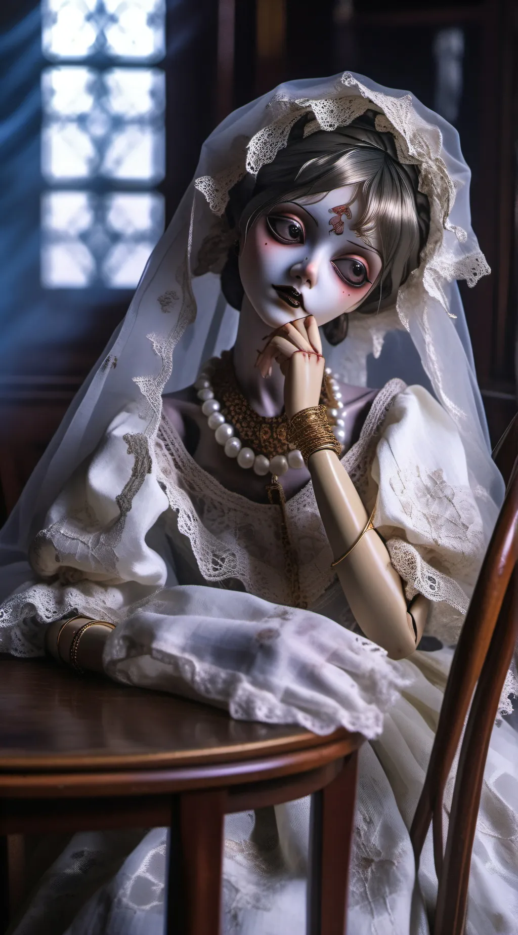 ai character: Angie The Doll background