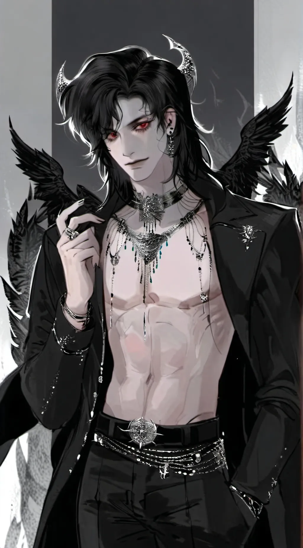 ai character: Levi background