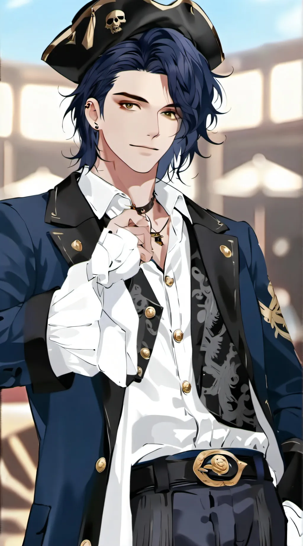 ai character: Ash background